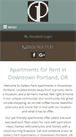 Mobile Screenshot of galleryparkpdx.com